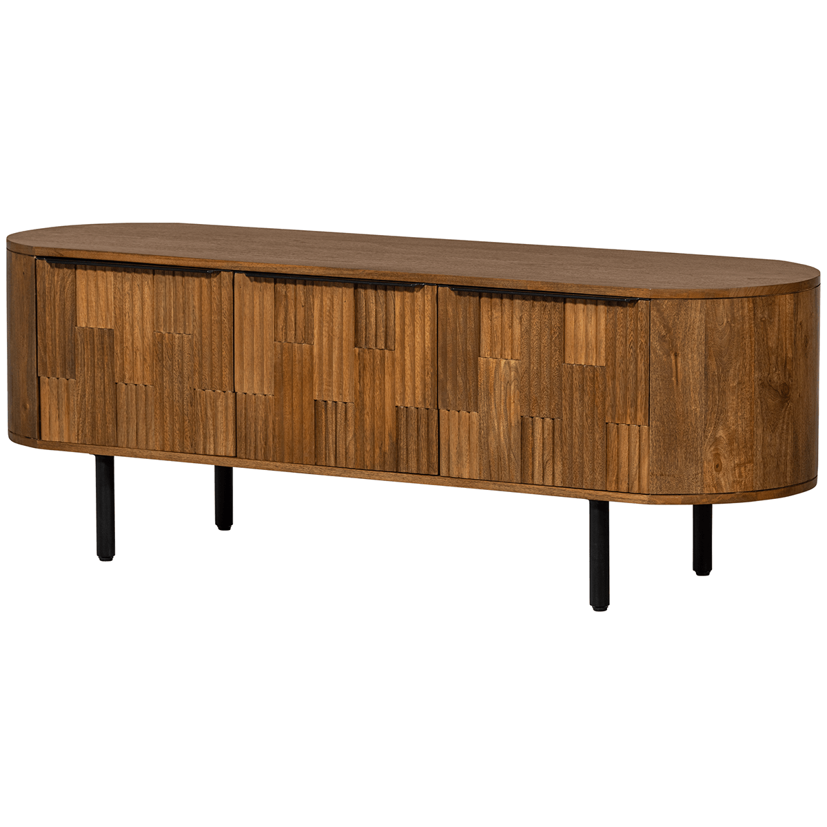 Effortless Natural Mango Wood TV Unit - WOO .Design