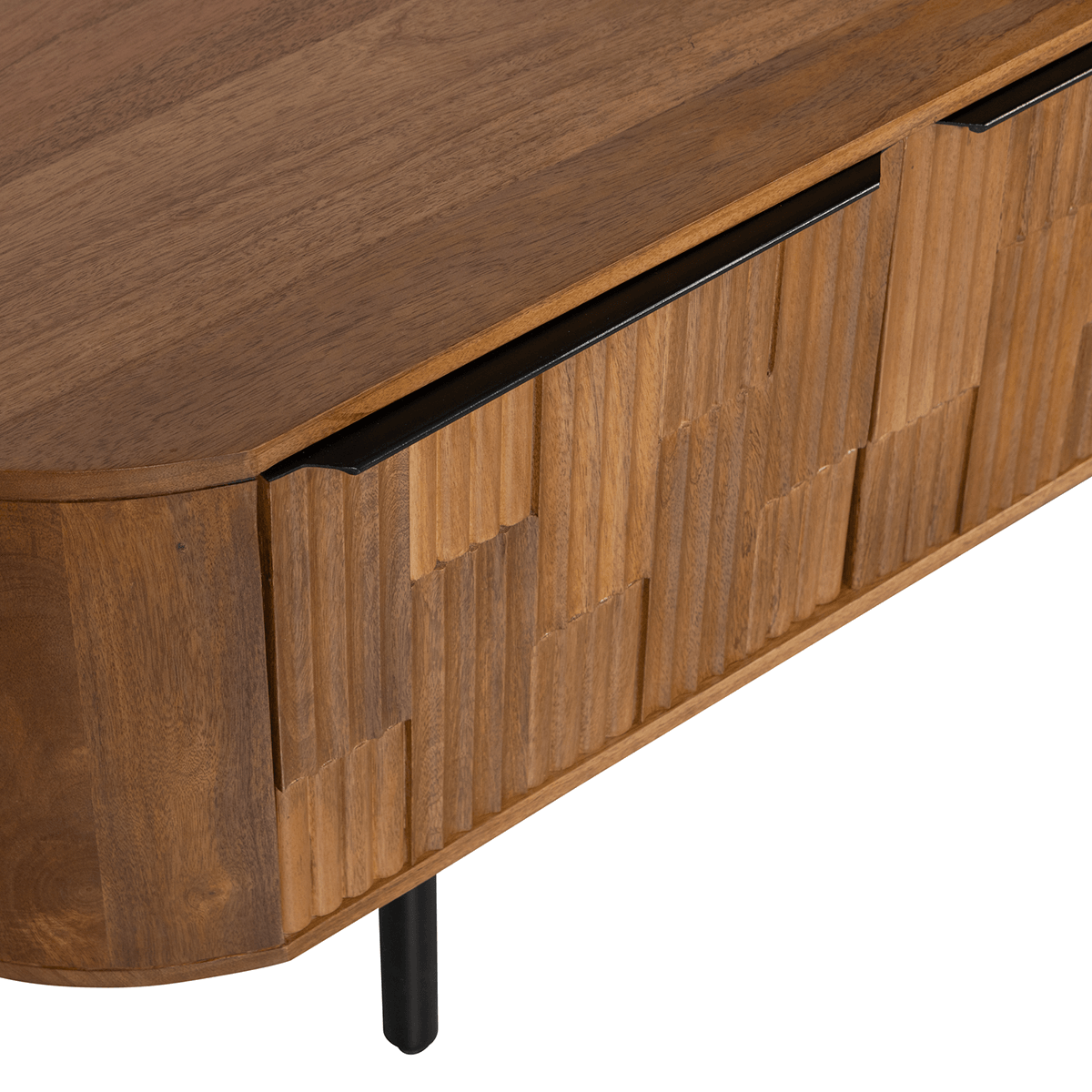 Effortless Natural Mango Wood TV Unit - WOO .Design