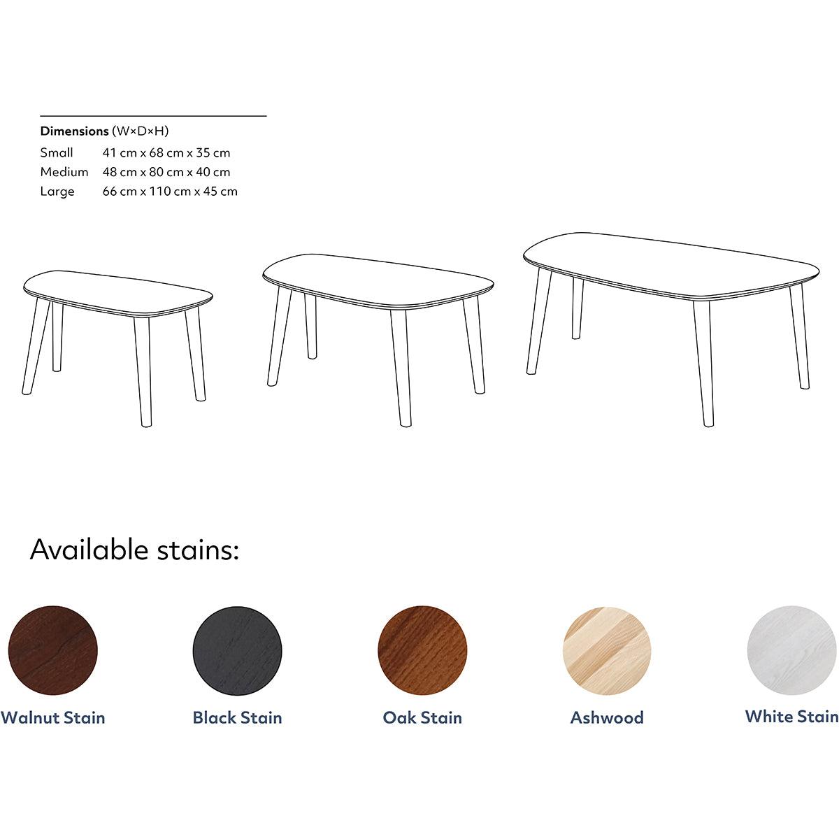 Endocarp Natural Coffee Table - WOO .Design