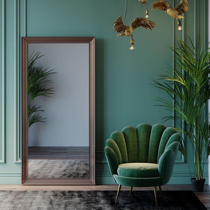 Eve Silver Mirror Frame - WOO .Design