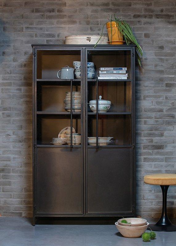 Exhibit Black Metal Cabinet - WOO .Design