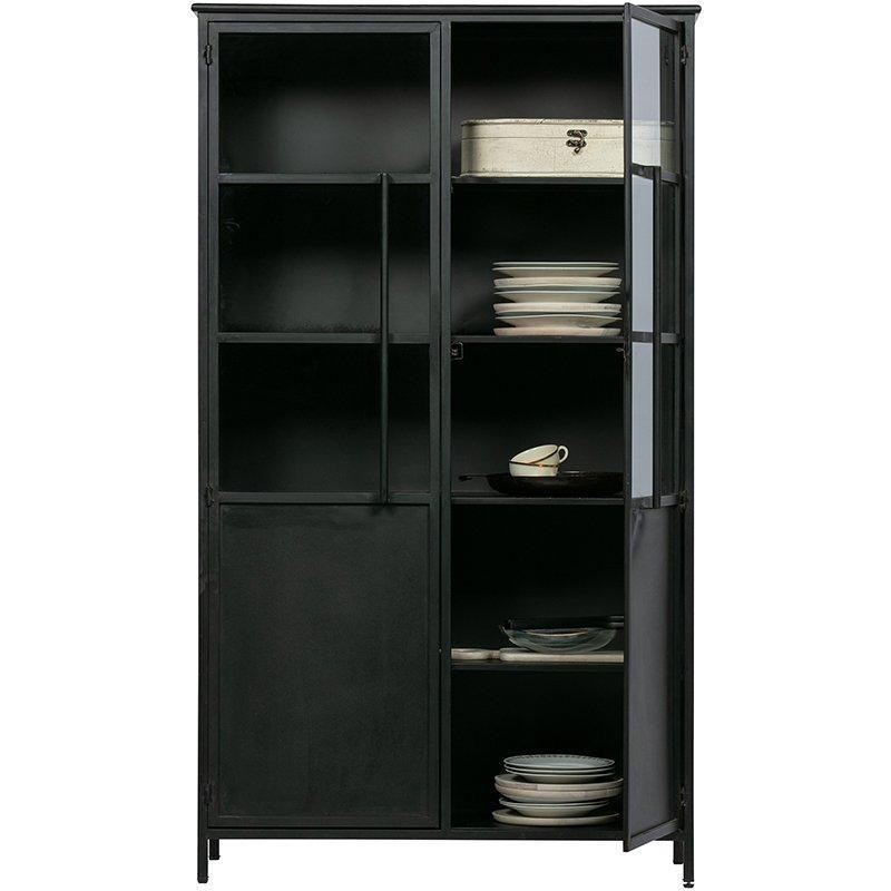 Exhibit Black Metal Cabinet - WOO .Design