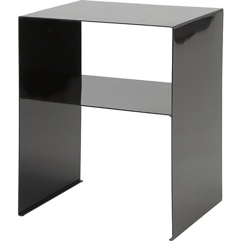 Fari Black Flat Side Table - WOO .Design