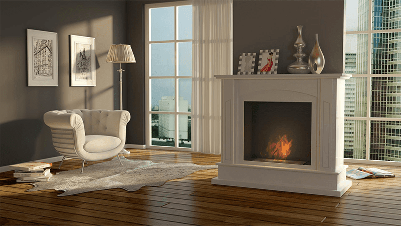 February Bio Fireplace - WOO .Design