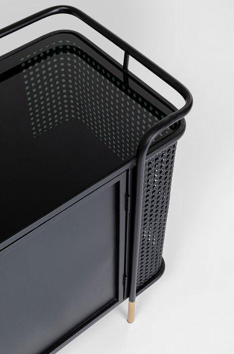 Fence Black Metal Sideboard - WOO .Design