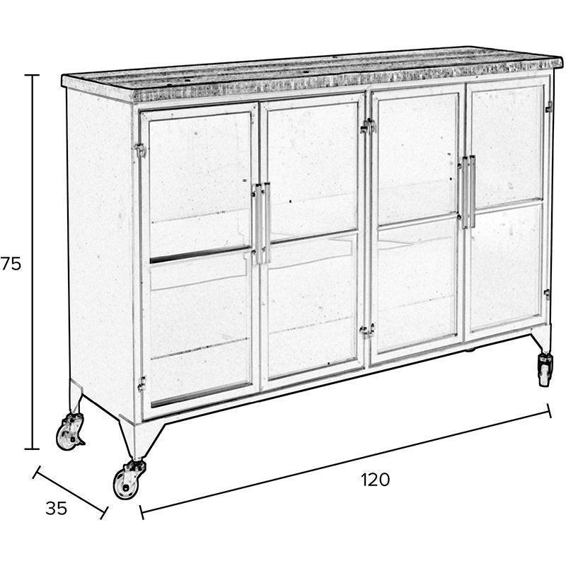 Ferre Low Cabinet - WOO .Design