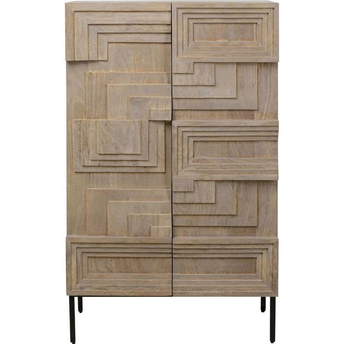 Figaro Mango Wood Cabinet - WOO .Design