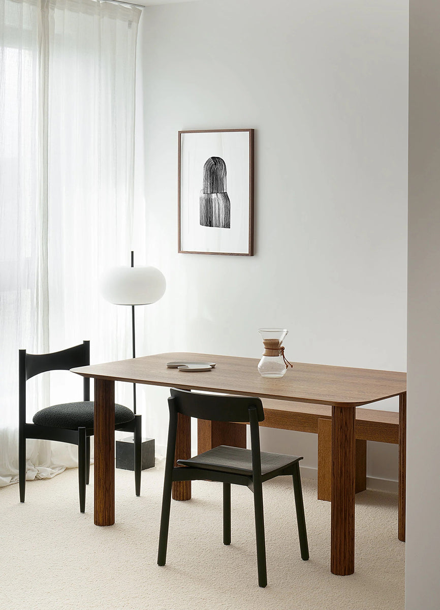 Filar Oak Wood Dining Table