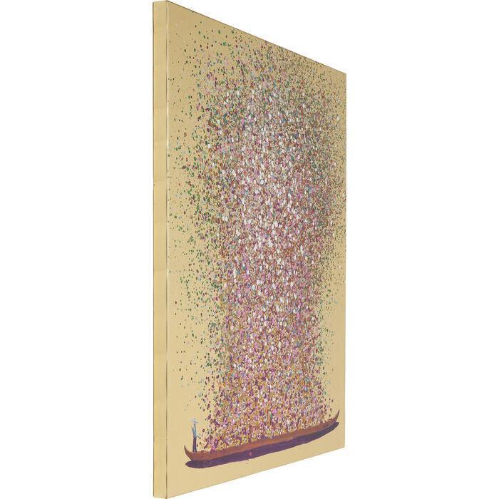 Flower Boat Canvas Picture - WOO .Design