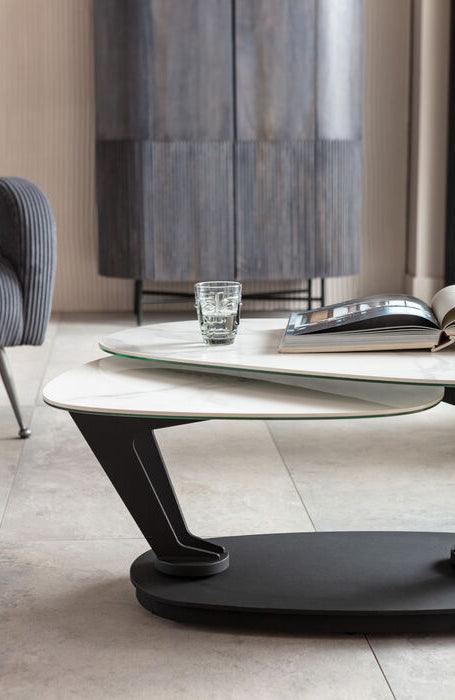 Franklin White Coffee Table - WOO .Design