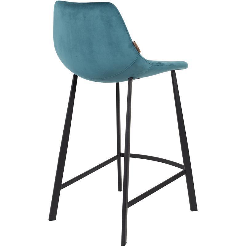 Franky Velvet Counter Stool - WOO .Design