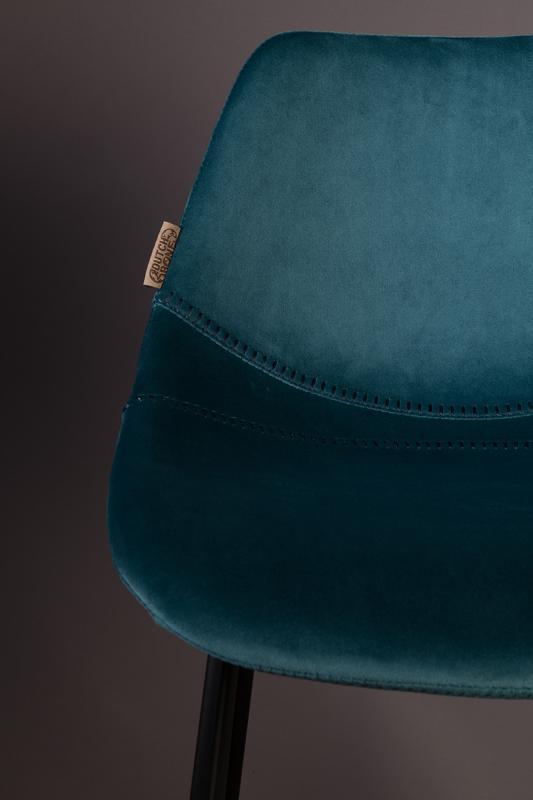 Franky Velvet Counter Stool - WOO .Design