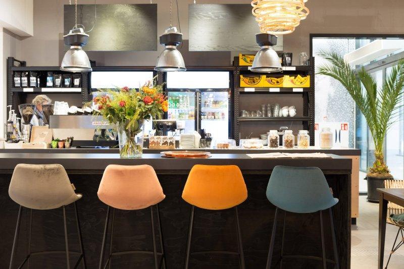 Franky Velvet Counter Stool - WOO .Design