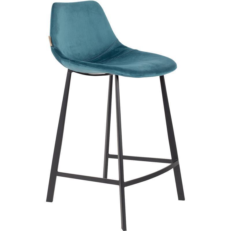 Franky Velvet Counter Stool - WOO .Design