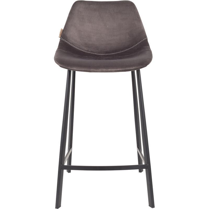 Franky Velvet Counter Stool - WOO .Design