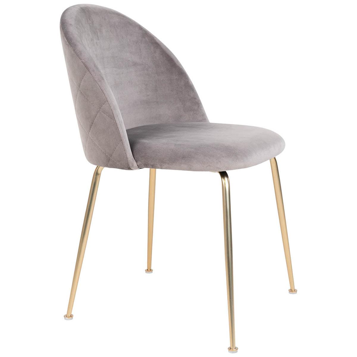 Geneve Velvet Dining Chair (2/Set) - WOO .Design