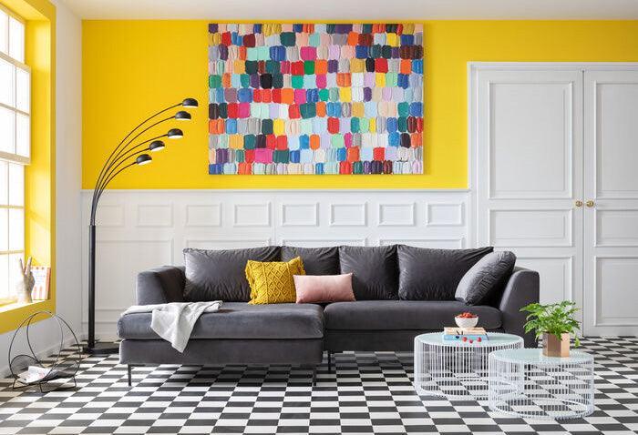 Gianni Velvet Corner Sofa - WOO .Design