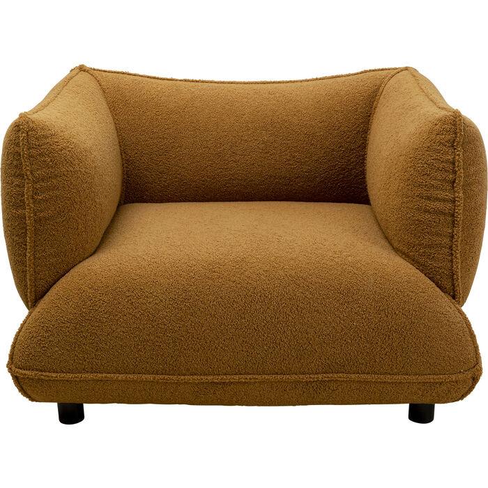 Gigi Curry Brown Teddy Armchair - WOO .Design