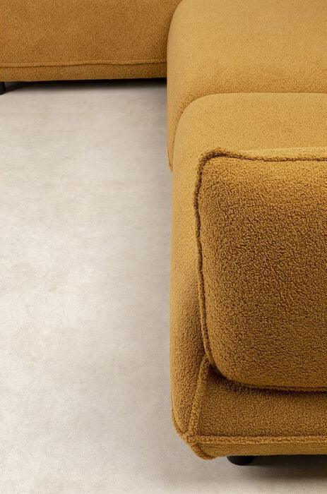 Gigi Curry Brown Teddy Corner Sofa - WOO .Design
