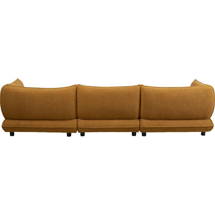 Gigi Curry Brown Teddy Corner Sofa - WOO .Design