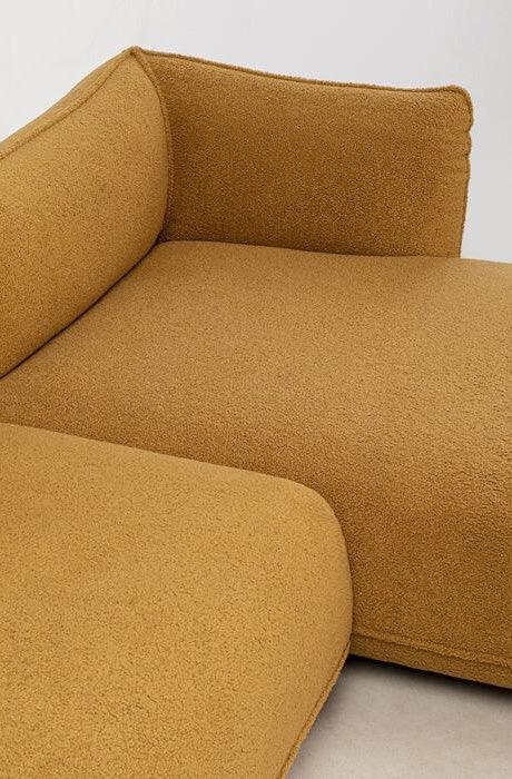 Gigi Curry Brown Teddy Corner Sofa - WOO .Design