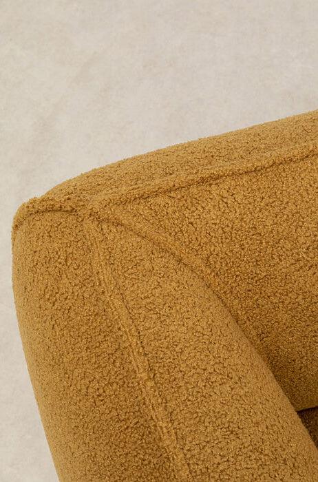 Gigi Curry Brown Teddy Corner Sofa - WOO .Design
