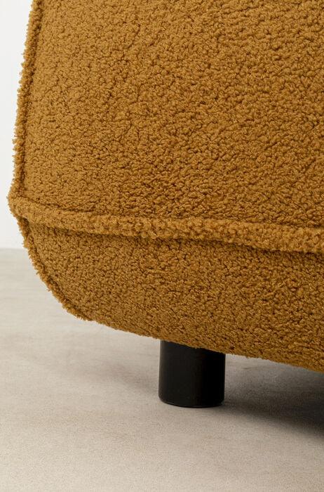 Gigi Curry Brown Teddy Stool - WOO .Design