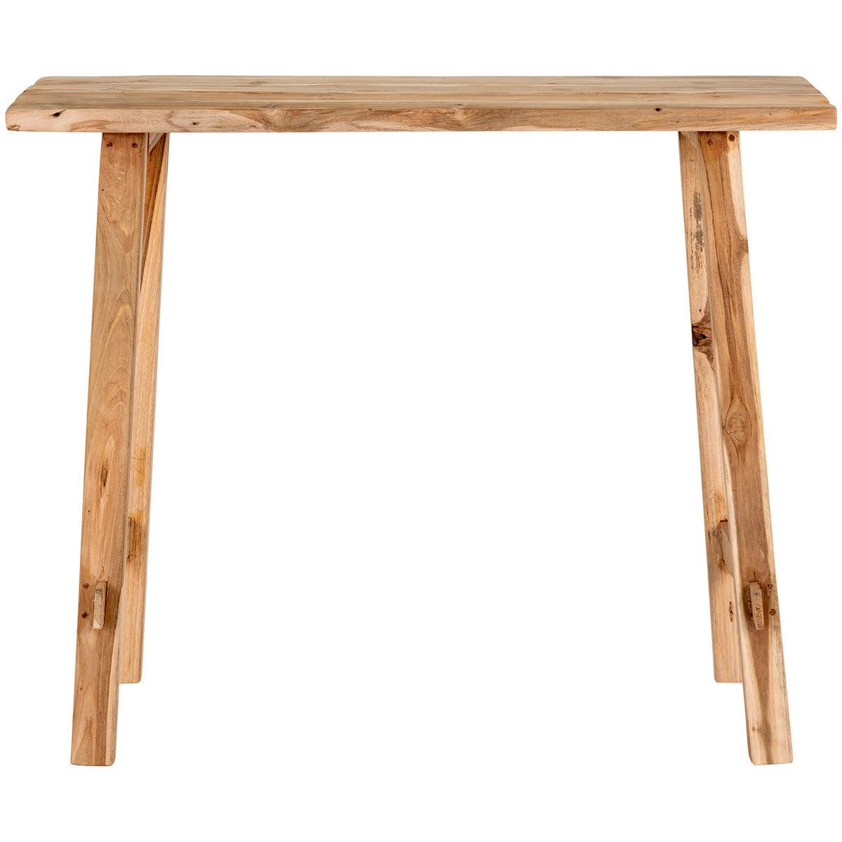 Girona Natural Teak Wood Console Table - WOO .Design