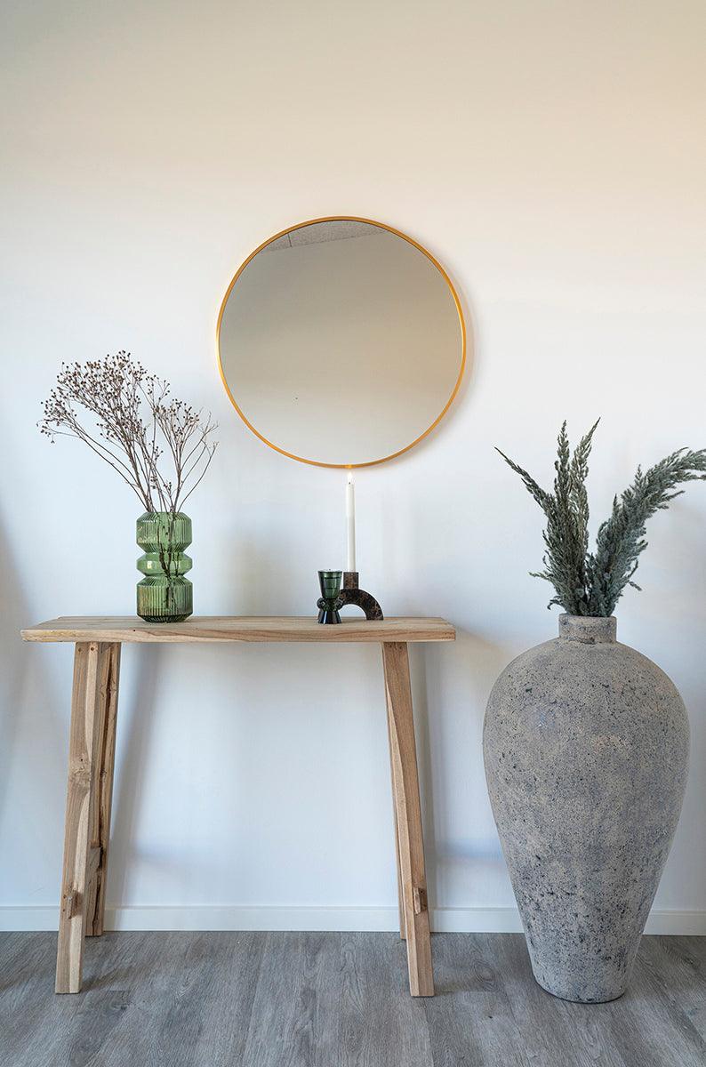 Girona Natural Teak Wood Console Table - WOO .Design