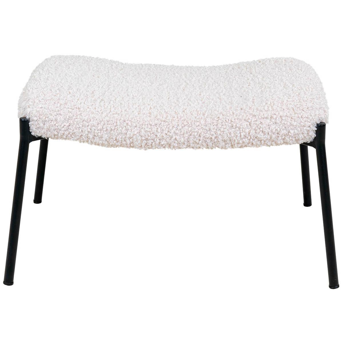 Glasgow Artificial Lambskin Footrest - WOO .Design