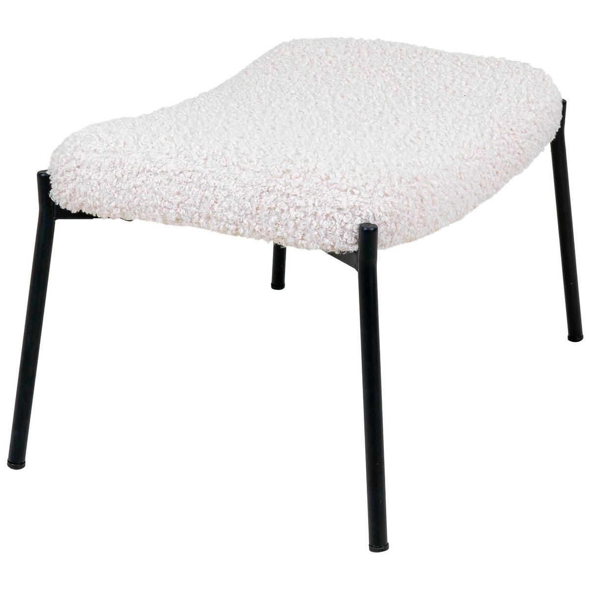 Glasgow Artificial Lambskin Footrest - WOO .Design