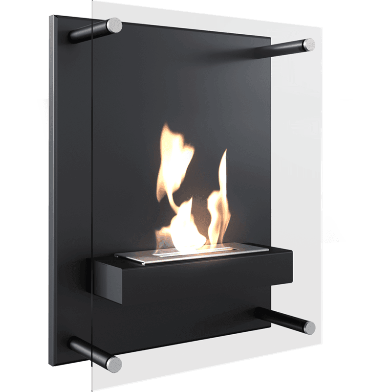 Glass Bio Fireplace - WOO .Design