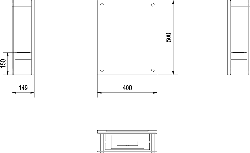 Glass Bio Fireplace - WOO .Design