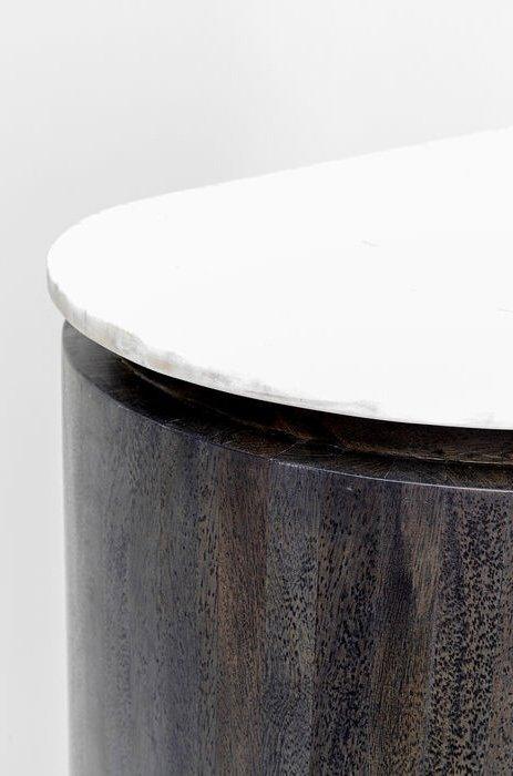 Glenn Mango Wood-Marble Cabinet - WOO .Design
