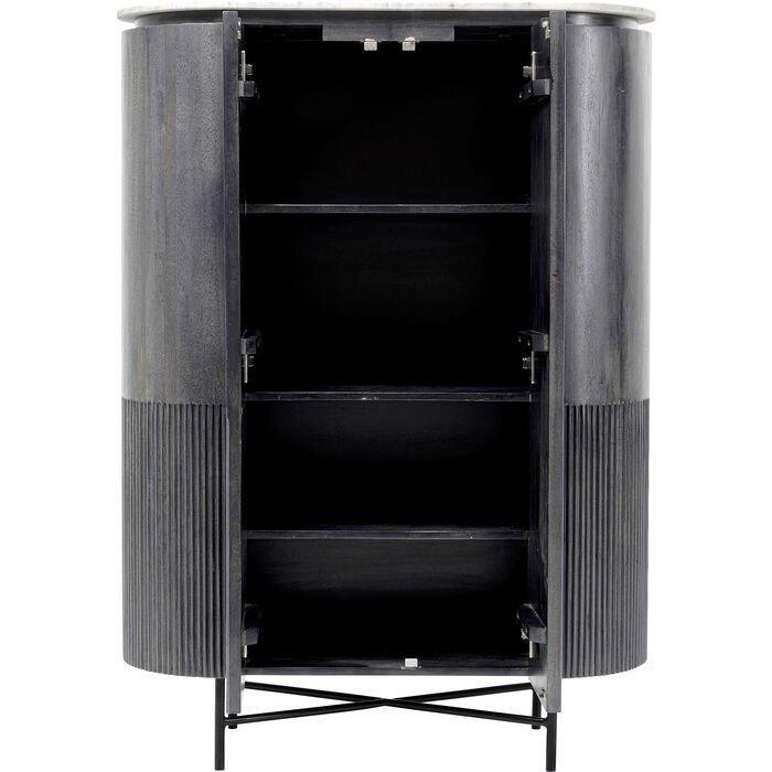 Glenn Mango Wood-Marble Cabinet - WOO .Design