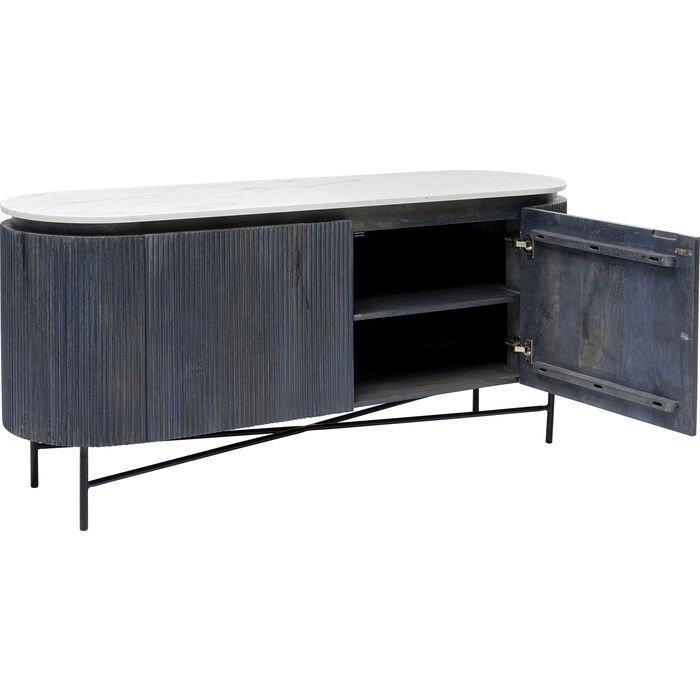 Glenn Mango Wood-Marble Sideboard - WOO .Design