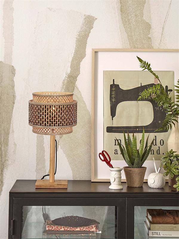 Bhutan Round Table Lamp