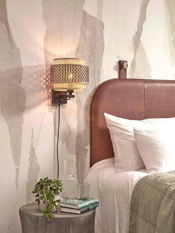 Bhutan Round Wall Lamp