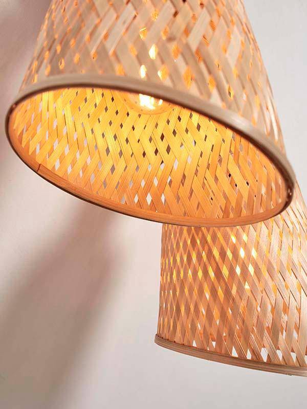 Java 2-Shade Ceiling Lamp