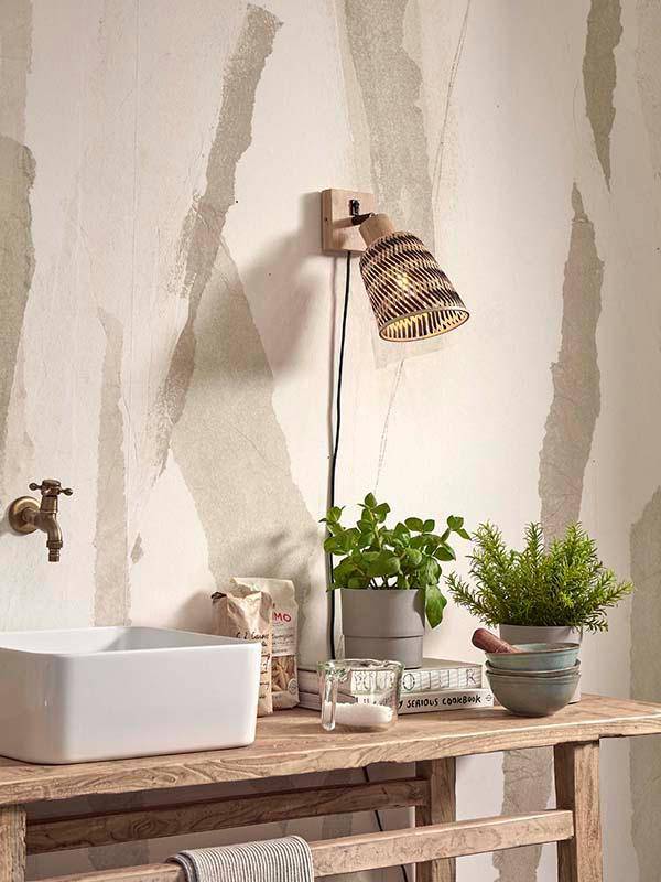 Java Wall Lamp