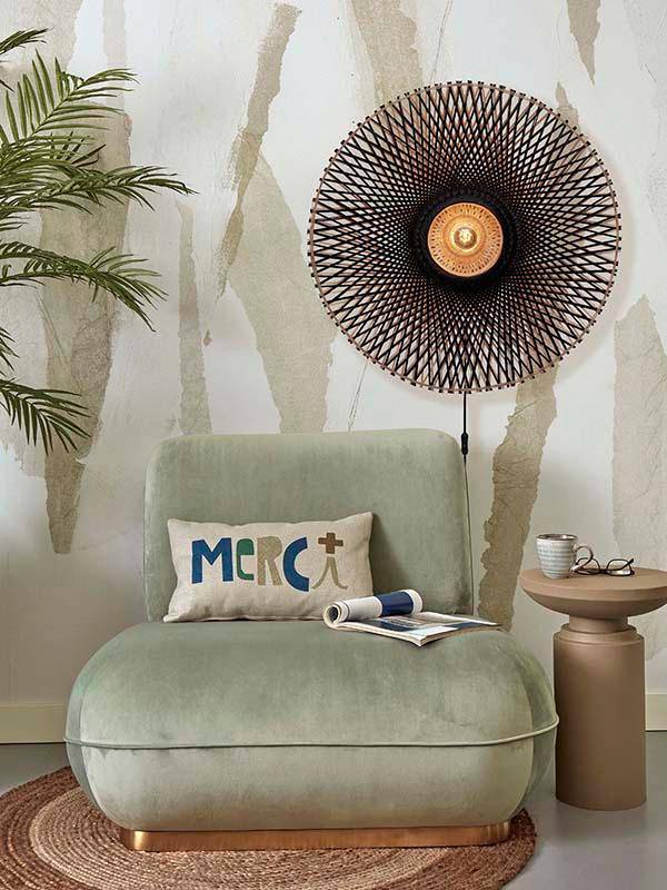 Kalimantan Round Wall Lamp