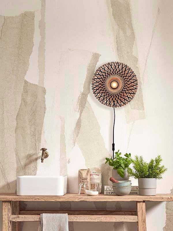 Kalimantan Round Wall Lamp