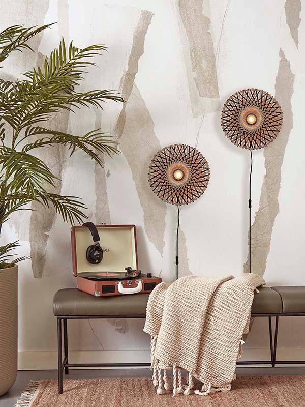 Kalimantan Round Wall Lamp