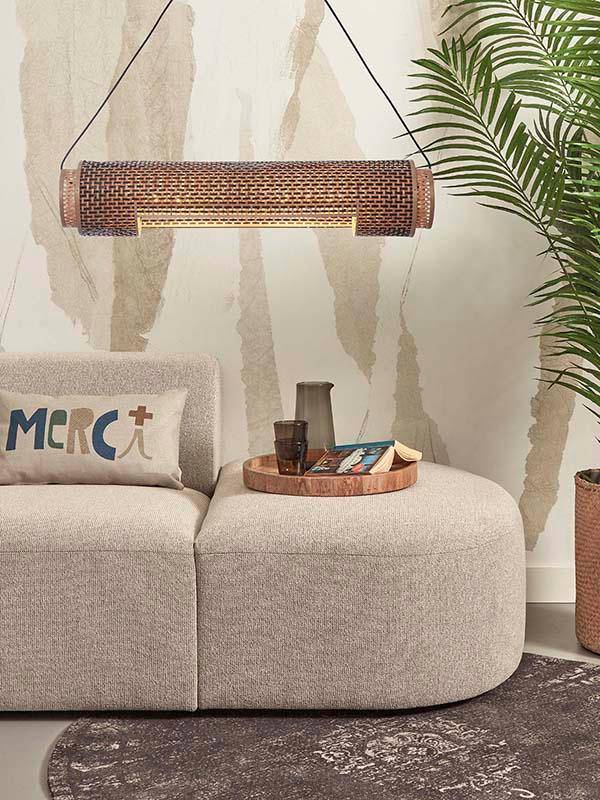 Bhutan Cylinder Hanging Lamp