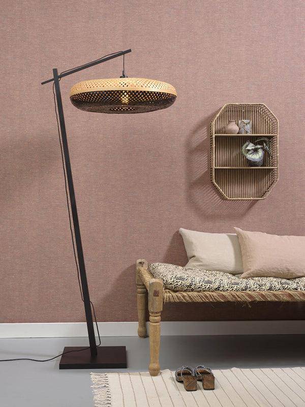 Palawan Black Floor Lamp