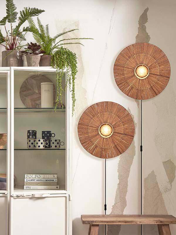 Iguazu Disc Wall Lamp