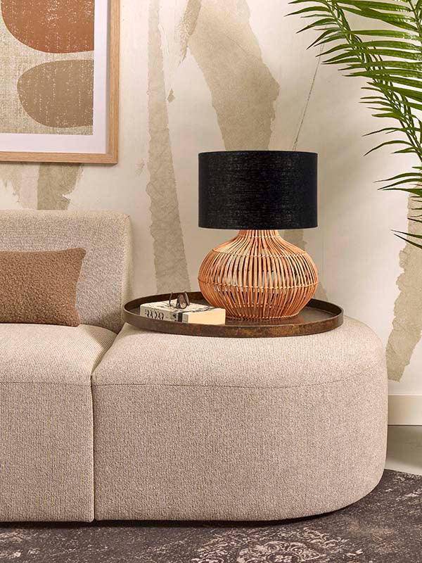 Kalahari Natural Rattan Table Lamp