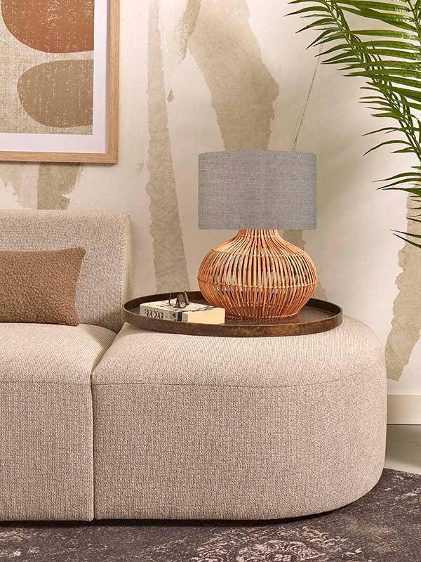 Kalahari Natural Rattan Table Lamp