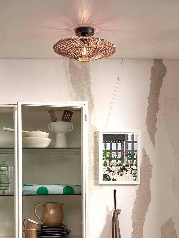 Zanzibar Flat Ceiling Lamp