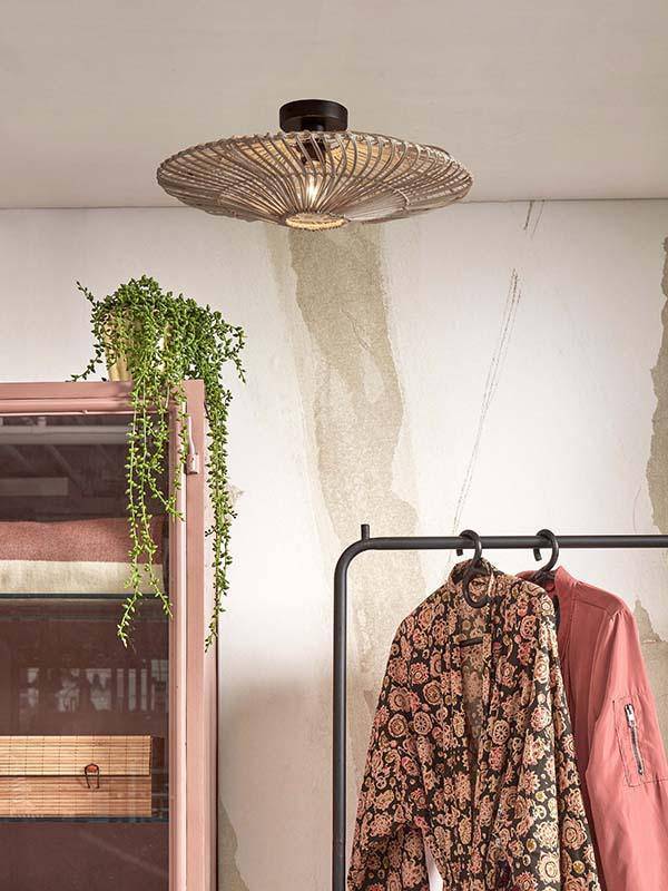 Zanzibar Flat Ceiling Lamp